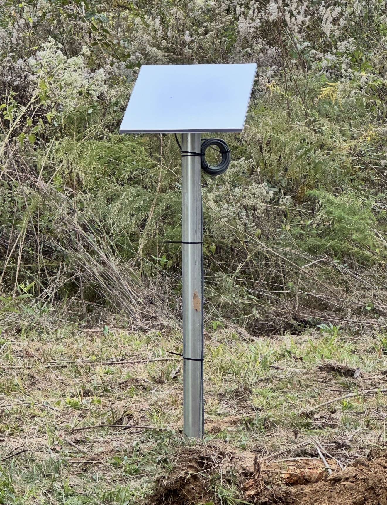 Ground Pole Installation